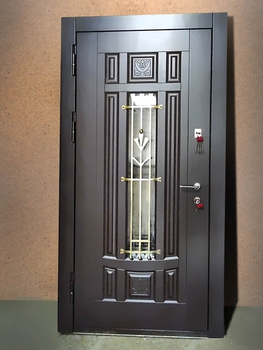 Однопольная дверь с отделкой МДФ 86