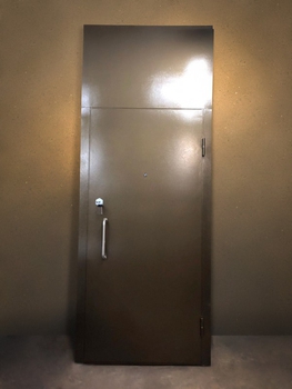 Однопольная дверь с порошковым напылением 62