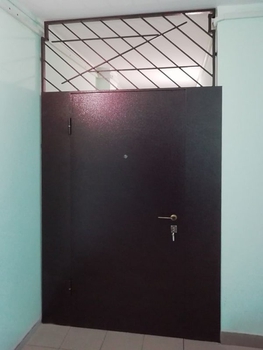 Однопольная дверь с порошковым напылением 80
