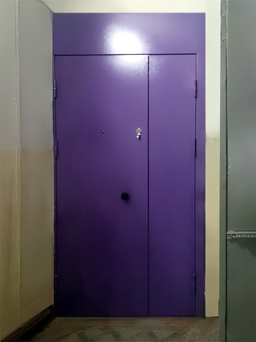 Входная дверь с покраской по RAL