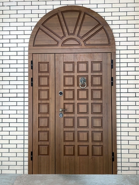 Арочная дверь с МДФ отделкой