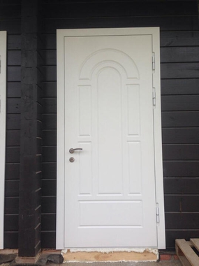 Белая дверь МДФ (окрашенный)