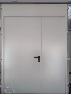 Двупольная дверь с фрамугой