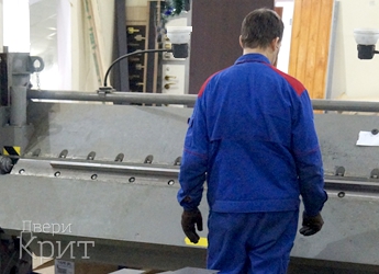 Цех производства огнеупорных дверей