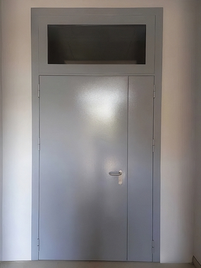 Дверь ei-60 со стеклом сверху