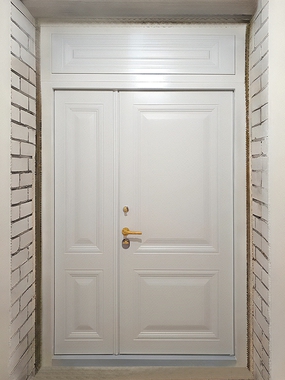 Дверь МДФ с фрамугой