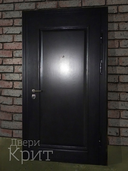 Однопольная дверь с отделкой МДФ 40