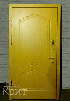 Однопольная дверь с отделкой МДФ 42