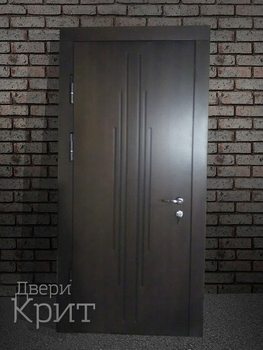 Однопольная дверь с отделкой МДФ 44