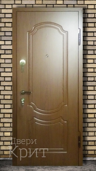 Однопольная дверь с отделкой МДФ 45