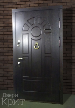 Однопольная дверь с отделкой МДФ 49