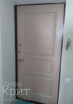 Однопольная дверь с отделкой МДФ 50