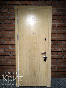 Однопольная дверь с отделкой МДФ 60