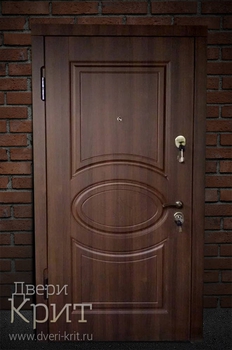 Однопольная дверь с отделкой МДФ 61