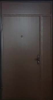 Однопольная дверь с отделкой винилискожей 07