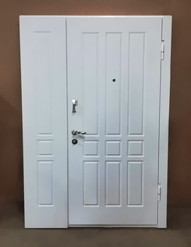 Однопольная дверь с отделкой МДФ 22