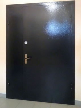 Дверь с черной окраской