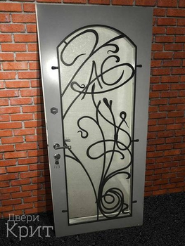 Однопольная дверь с покрасом нитроэмалью 15