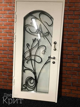 Однопольная дверь с покрасом нитроэмалью 16
