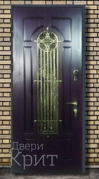 Однопольная дверь с отделкой МДФ 70