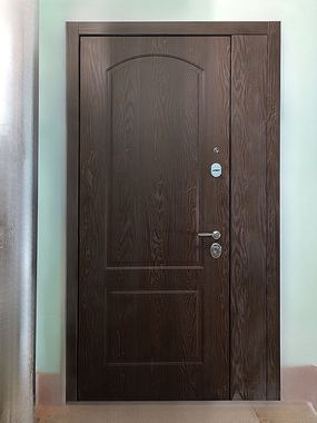Дверь с отделкой МДФ в тамбур