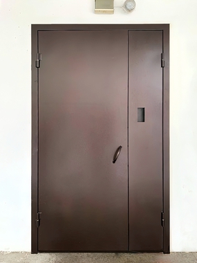 Дверь с вырезом под вызывную панель