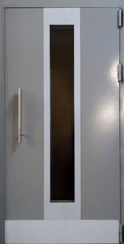 Однопольная дверь с порошковым напылением 73