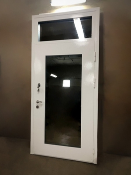 Однопольная дверь с порошковым напылением 74