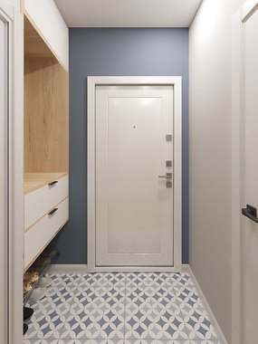 Дверь в коридоре квартиры