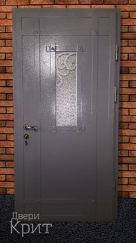 Однопольная дверь с порошковым напылением 58