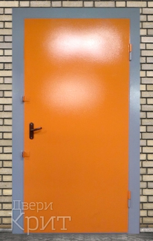 Однопольная дверь с порошковым напылением 57