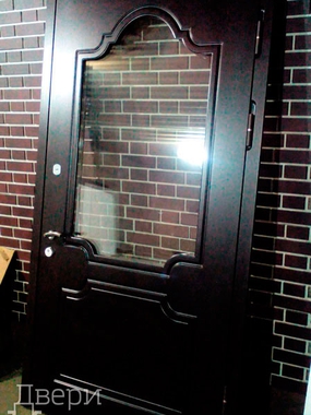 Дверь МДФ с стеклопакетом