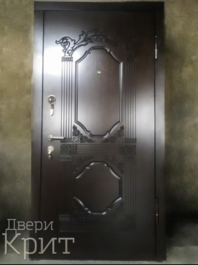 Двери с отделкой МДФ-панелями