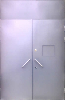 Двупольная дверь с порошковым напылением 53