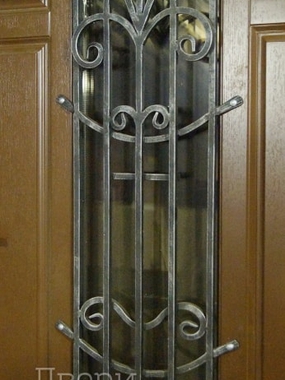 Пример ковки на двери