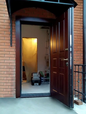 МДФ дверь для частного дома