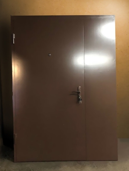 Однопольная дверь с покрасом нитроэмалью 28