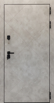 Однопольная дверь с отделкой МДФ 139