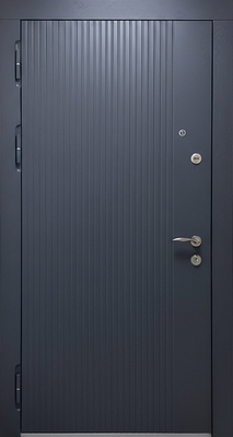 Однопольная дверь с отделкой МДФ 140