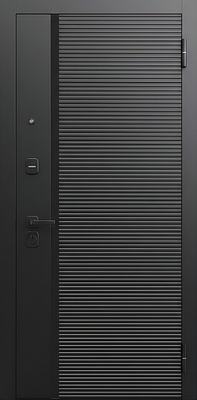 Однопольная дверь с отделкой МДФ 141