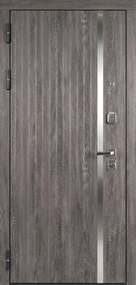 Однопольная дверь с отделкой МДФ 142