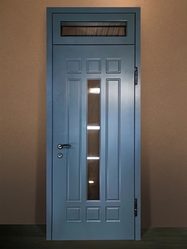 Однопольная дверь с отделкой МДФ 93