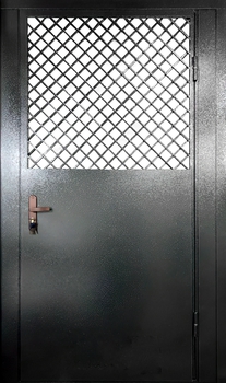Однопольная дверь с порошковым напылением 133