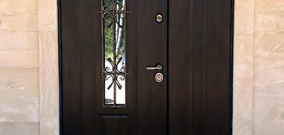 Изготовление входной двери для частного дома — смотрите фото нашей работы
