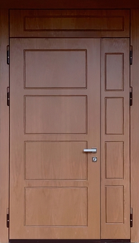 Полуторная дверь с отделкой МДФ 97