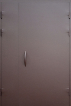 Полуторная дверь с покрасом нитроэмалью 45