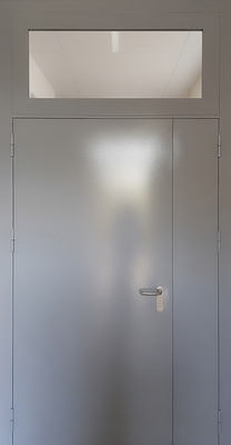 Полуторная противопожарная дверь 21