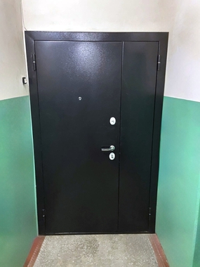 Полуторная тамбурная дверь