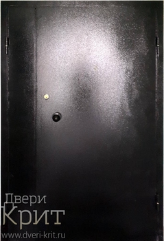 Полуторная дверь с порошковым напылением 03