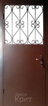 Однопольная дверь с покрасом нитроэмалью 19